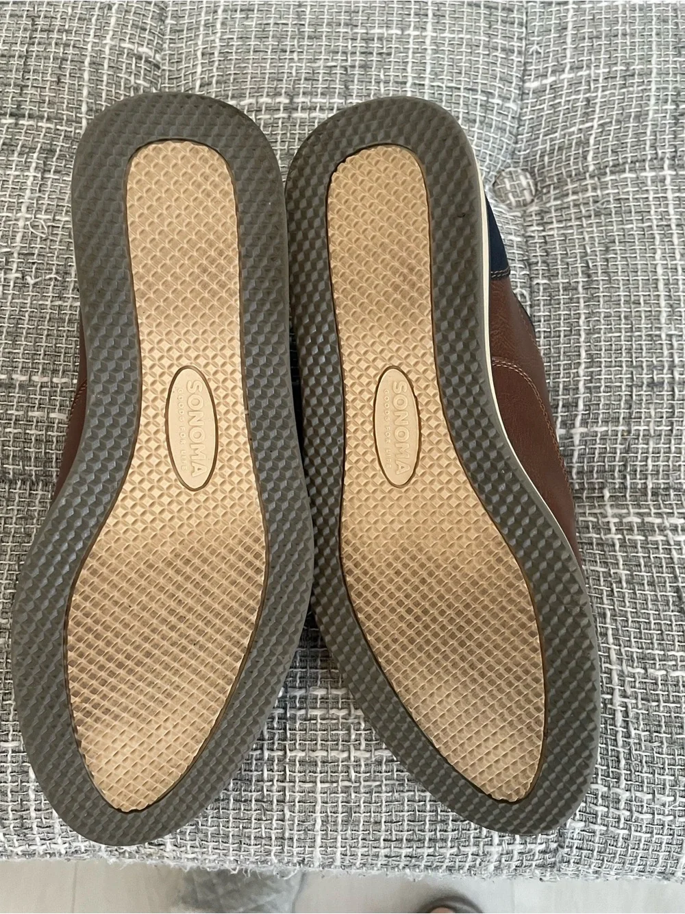 Kids Sonoma Brown Dress Shoes with Black Laces